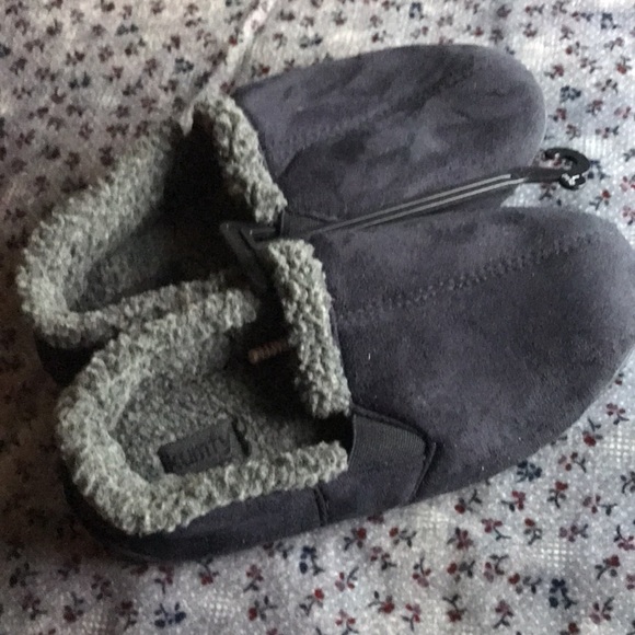 Men’s Sherpa lined Slippers L (11-12) - Picture 2 of 5